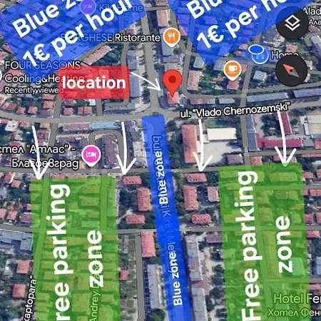 3-room Apartment, Center, 1st Floor Flat, Aubg, Wifi, Pc I5 Ssd, Tablet, Androidmitvbox, 3 Led Tvs 200 Channels, Long Terrace, Self-easy-late Check-in Key Box, Before Greece * Благоэвгард